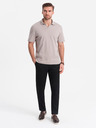 Ombre Clothing Pantaloni Chino negri pentru bărbați Ombre Clothing