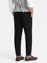 Ombre Clothing Pantaloni Chino negri pentru bărbați Ombre Clothing