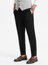 Ombre Clothing Pantaloni Chino negri pentru bărbați Ombre Clothing