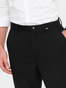 Ombre Clothing Pantaloni Chino negri pentru bărbați Ombre Clothing