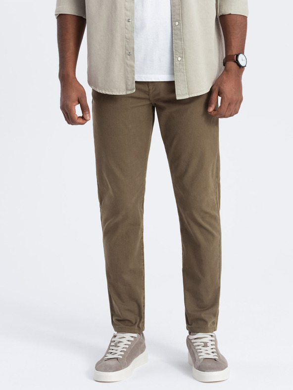 Ombre Clothing Chino Pantaloni Verde