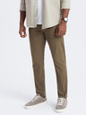 Ombre Clothing Pantaloni chino kaki pentru bărbați Ombre Clothing
