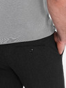 Ombre Clothing Pantaloni chino gri închis pentru bărbați Ombre Clothing