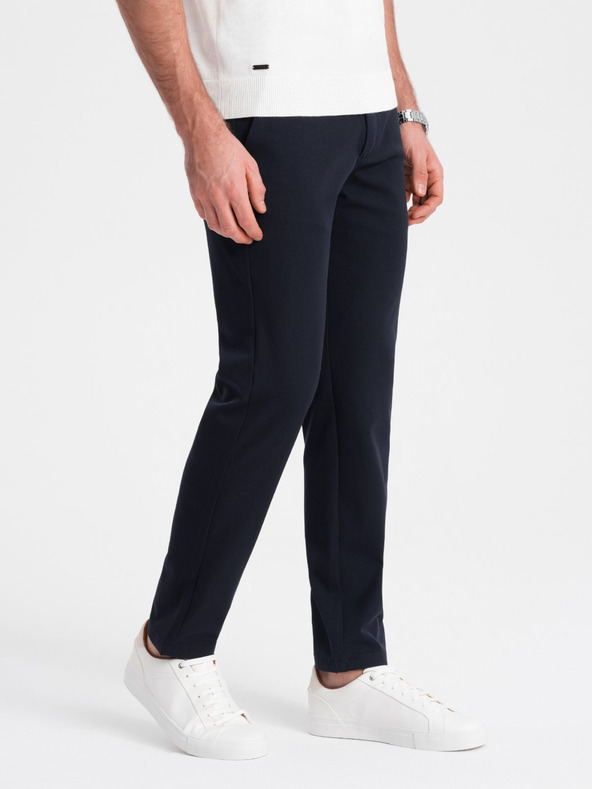Ombre Clothing Chino Pantaloni Albastru