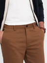 Ombre Clothing Pantaloni Chino pentru bărbați maro Ombre Clothing
