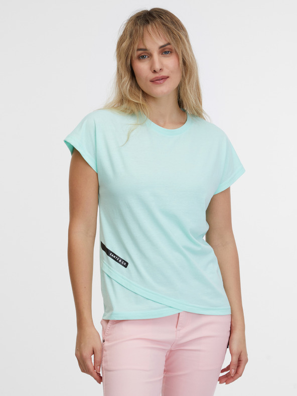 Sam 73 Tricou de damă turcoaz SAM 73 Cristal