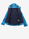 ALPINE PRO Jachetă softshell cu model albastru pentru femei ALPINE PRO HOORA
