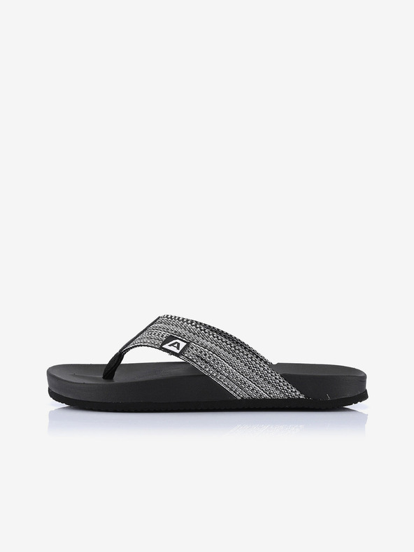 ALPINE PRO Lauga Șlapi Negru