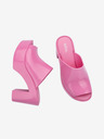 Melissa Papuci roz cu toc pentru femei Melissa Mule AD