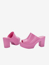 Melissa Papuci roz cu toc pentru femei Melissa Mule AD