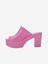 Melissa Papuci roz cu toc pentru femei Melissa Mule AD