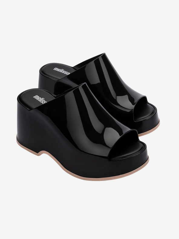 Melissa Papuci negri cu platformă pentru femei Melissa Patty AD