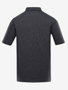 ALPINE PRO Tricou polo negru pentru bărbați ALPINE PRO Coowel