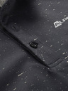 ALPINE PRO Tricou polo negru pentru bărbați ALPINE PRO Coowel