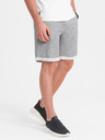 Ombre Clothing Pantaloni scurți bărbătești gri Brânză Ombre Clothing