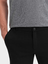 Ombre Clothing Pantaloni scurți bărbați negri Ombre Clothing