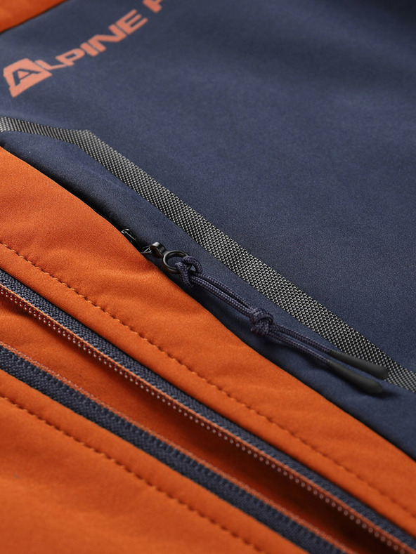 ALPINE PRO Jachetă softshell maro pentru bărbați ALPINE PRO Hoor