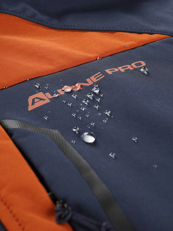 ALPINE PRO Jachetă softshell maro pentru bărbați ALPINE PRO Hoor
