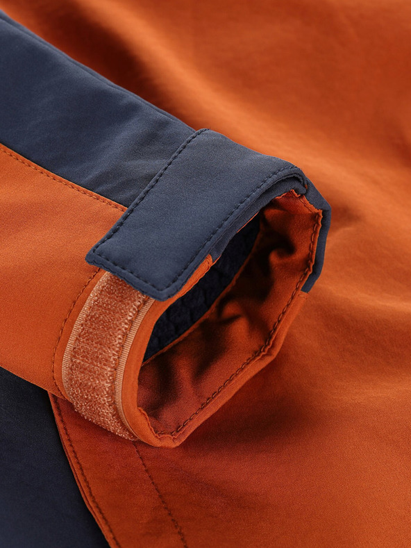 ALPINE PRO Jachetă softshell maro pentru bărbați ALPINE PRO Hoor