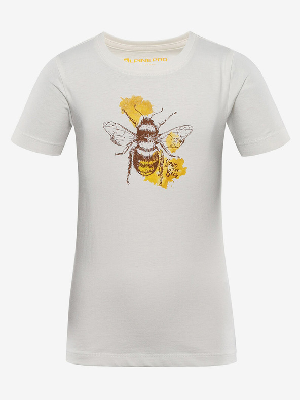 ALPINE PRO Termeso Tricou pentru copii Alb