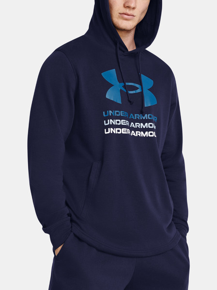 Under Armour UA Rival Terry Graphic Hood Hanorac