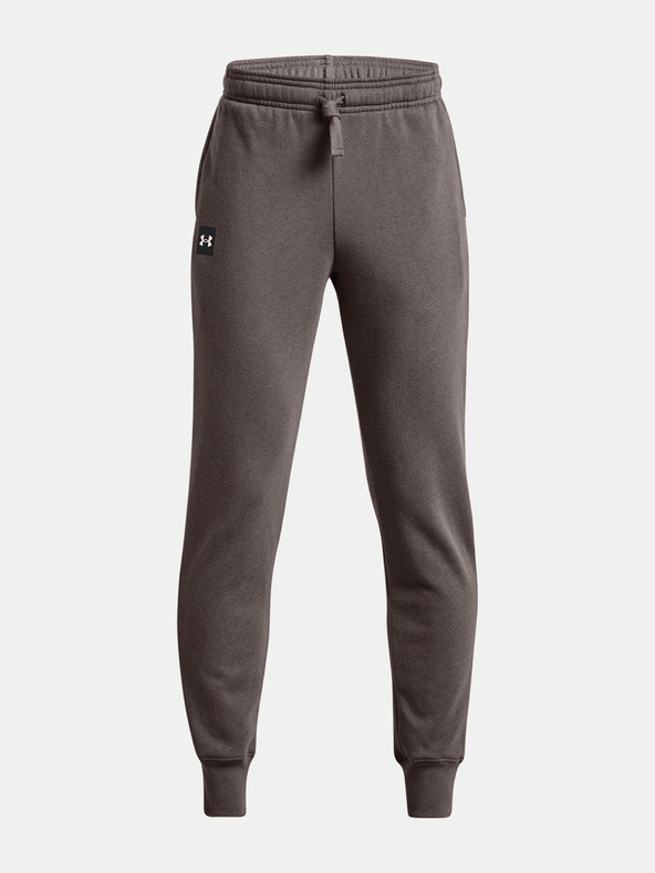 Under Armour UA Rival Fleece Pantaloni de trening pentru copii Maro