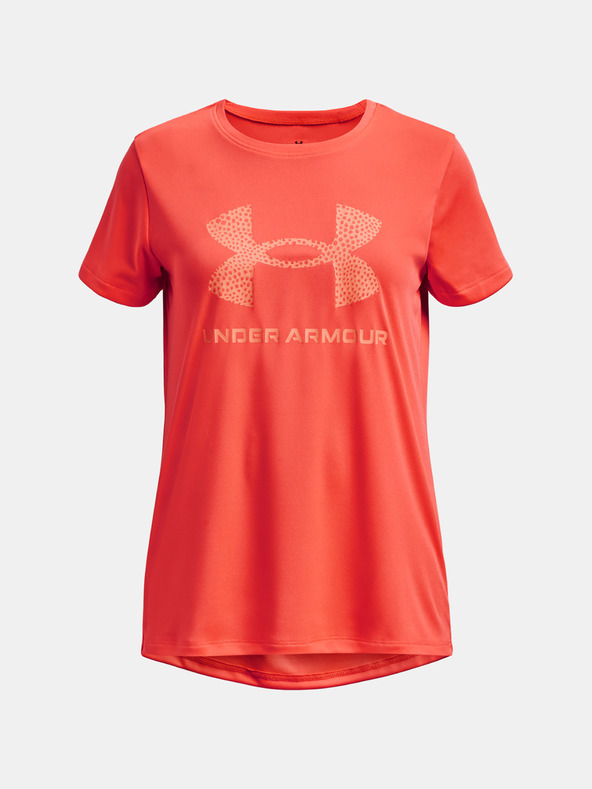 Under Armour UA Tech Print BL SSC Tricou pentru copii Portocaliu