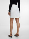 Orsay Fustă albă de damă ORSAY