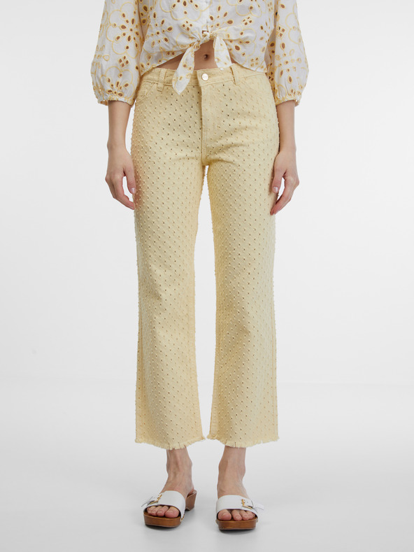 Orsay Pantaloni Galben