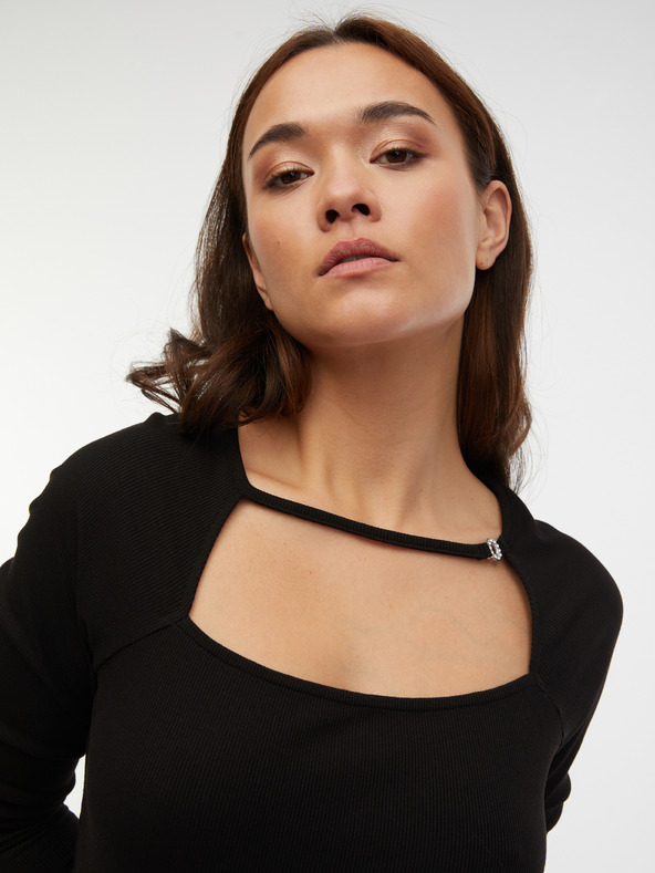 Orsay Bluză neagră de damă ORSAY