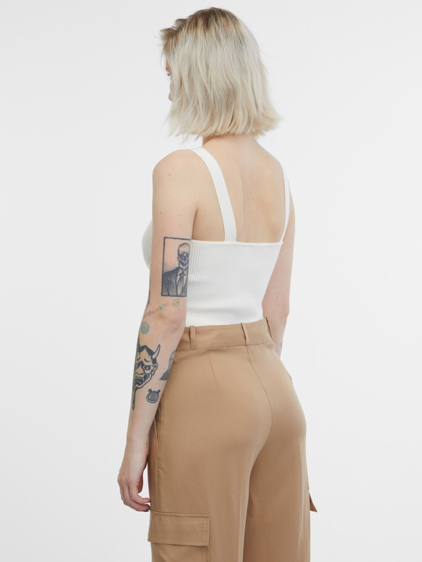 Orsay Top crem pentru femei ORSAY