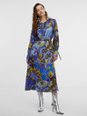 Orsay Rochie midi din satin cu model albastru pentru femei ORSAY