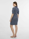 Orsay Rochie pulover cu model albastru închis pentru femei ORSAY