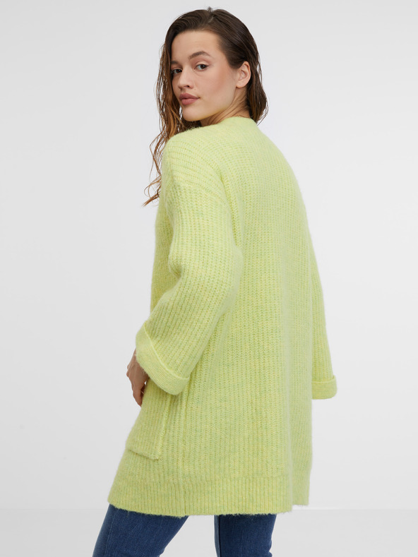 Orsay Cardigan verde deschis pentru femei ORSAY