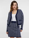Orsay Cardigan cu model albastru închis pentru femei ORSAY