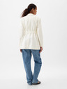 GAP Blazer din in cu curea GAP