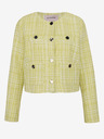 Orsay Jachetă din tweed verde deschis pentru femei ORSAY