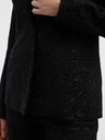 Orsay Sacou negru cu model pentru femei ORSAY