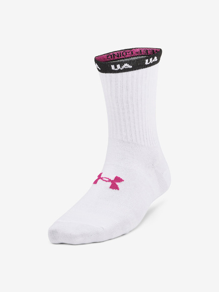 Under Armour UA Essential Nv Mid Crew Set de 3 perechi de șosete