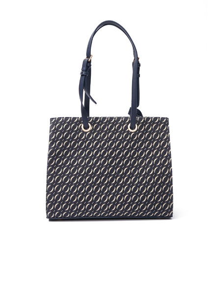 Orsay Geantă albastru închis cu model pentru femei ORSAY