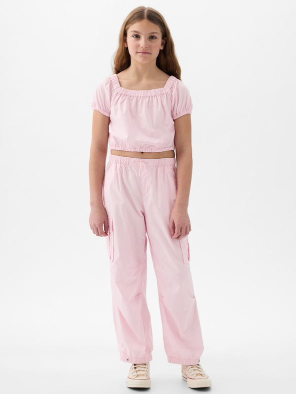 GAP Pantaloni pentru copii Roz