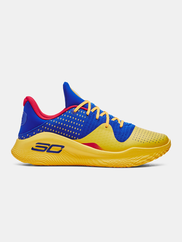 Under Armour Curry 4 Low Flotro Teniși Albastru