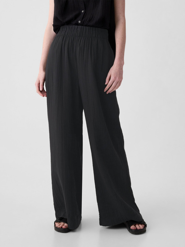 GAP Pantaloni Negru