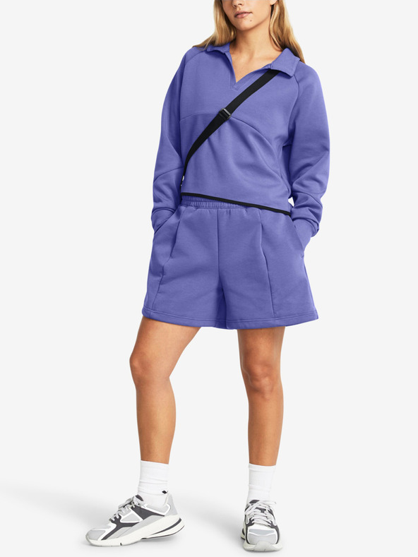 Under Armour Unstoppable Flc Pltd Pantaloni scurți Violet