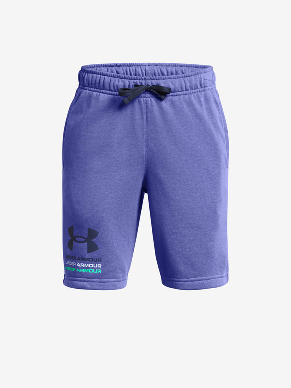 Under Armour UA Boys Rival Terry Pantaloni scurţi pentru copii Violet