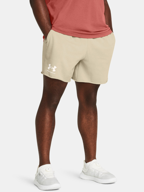 Under Armour UA Rival Terry 6in Pantaloni scurți Maro
