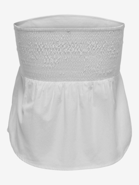 ONLY Top alb pentru femei ONLY Esie