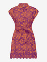 ONLY Rochie cămașă cu model portocaliu și violet pentru femei ONLY Lou