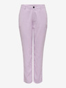 ONLY Violet deschis Pantaloni pentru femei ONLY Aris