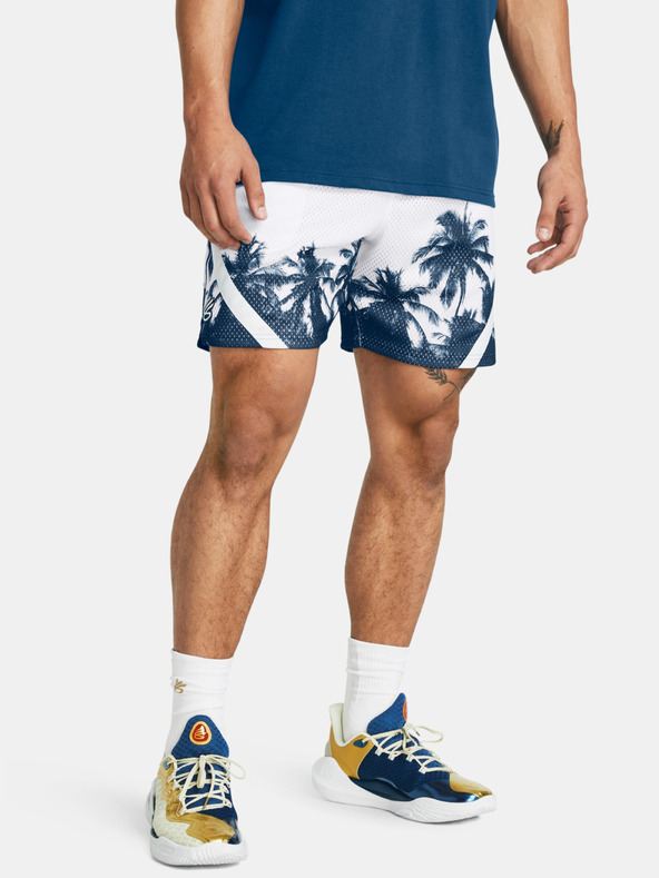 Under Armour Curry Mesh 3 Pantaloni scurți Albastru